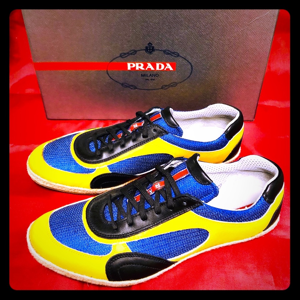 🔥PRADA SALE🔥Prada Multi Color Sneakers